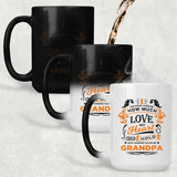How Much Love Could Hold Until Called Me Grandpa - 15 Oz Color Changing Mug