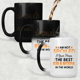 I Am Not Spoiled I Just Have The Best Grandpa In The World - 15 Oz Color Changing Mug