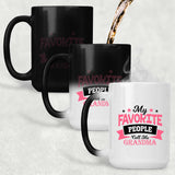 My Favorite People Call Me Grandma - 15 Oz Color Changing Mug