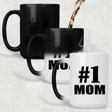 Number One #1 Mom - 15 Oz Color Changing Mug