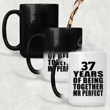 37th Anniversary 37 Years Of Being Mr Perfect - 15 Oz Color Changing Mug