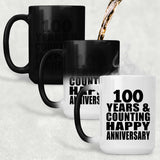Happy 100th Anniversary 100 Years & Counting - 15 Oz Color Changing Mug