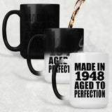 76th Birthday Made In 1948 Aged to Perfection - 15 Oz Color Changing Mug