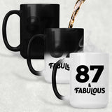 87th Birthday 87 & Fabulous - 15oz Color Changing Mug