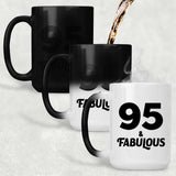 95th Birthday 95 & Fabulous - 15oz Color Changing Mug