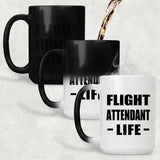 Flight Attendant Life - 15oz Color Changing Mug