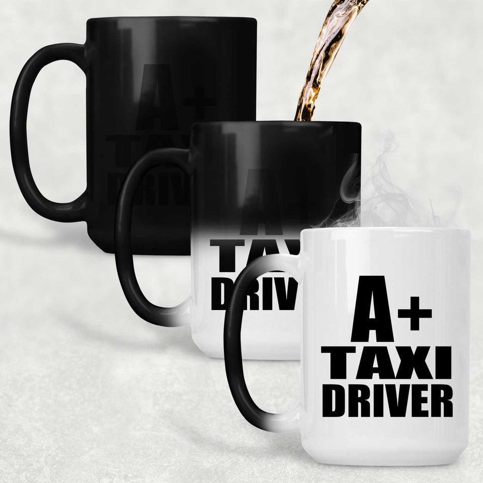A+ Taxi Driver - 15oz Color Changing Mug