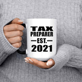 Tax Preparer Established EST. 2021 - 15oz Color Changing Mug