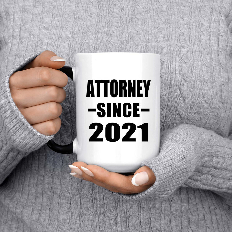 Attorney Since 2021 - 15oz Color Changing Mug