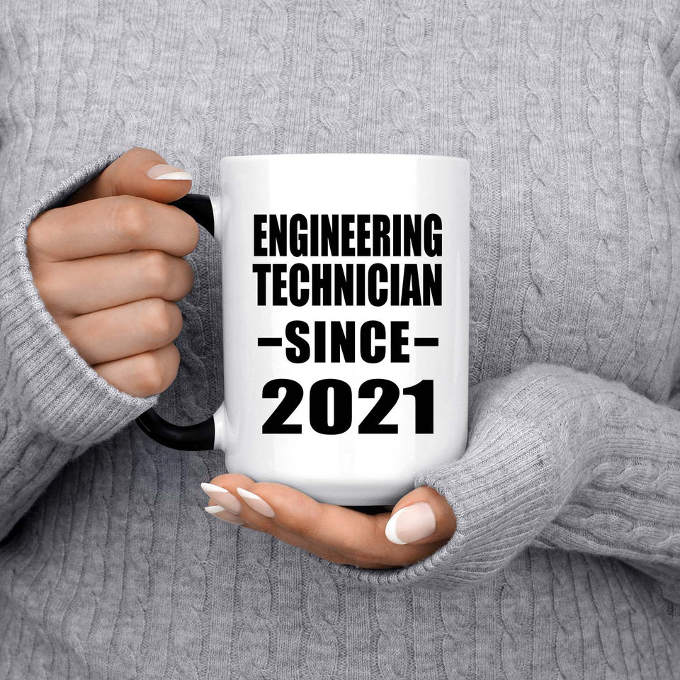 Engineering Technician Since 2021 - 15oz Color Changing Mug