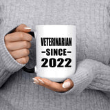 Veterinarian Since 2022 - 15oz Color Changing Mug