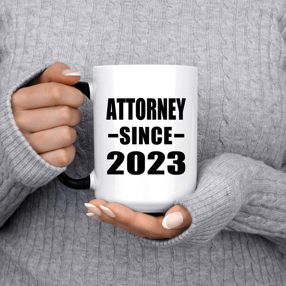 Attorney Since 2023 - 15oz Color Changing Mug