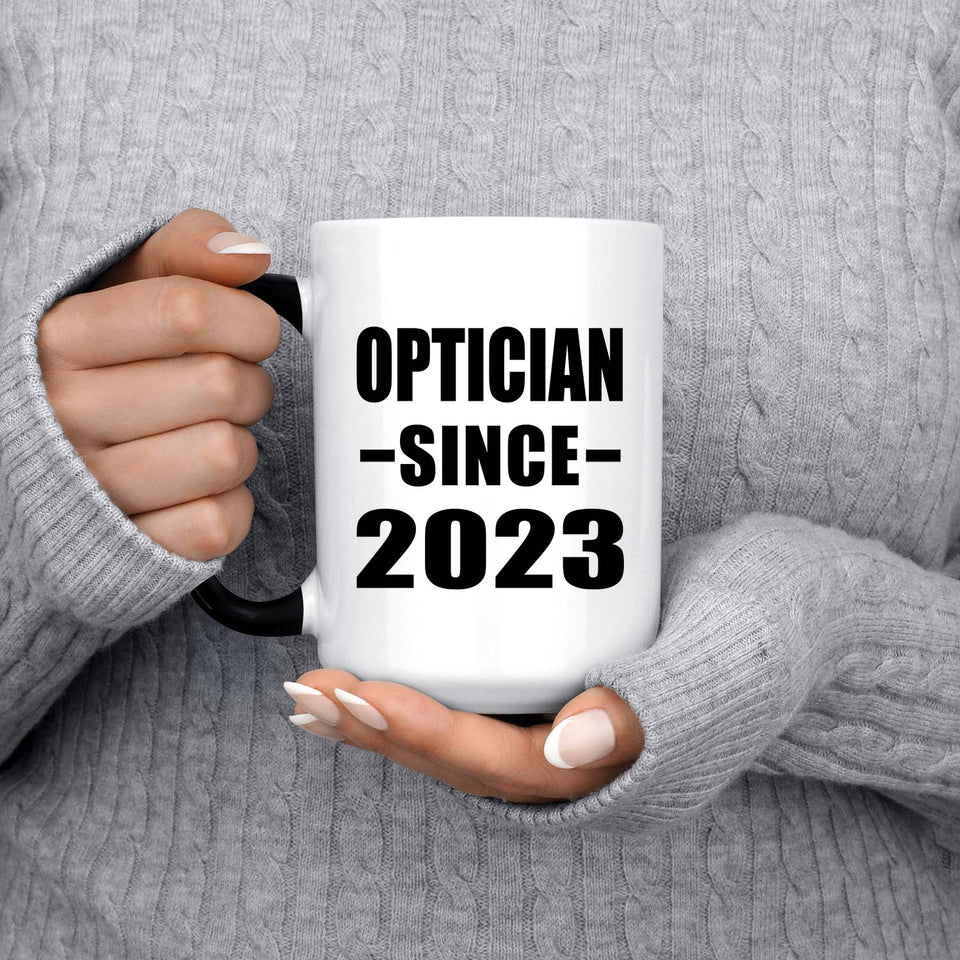 Optician Since 2023 - 15oz Color Changing Mug