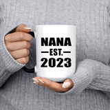 Nana Established EST. 2023 - 15oz Color Changing Mug