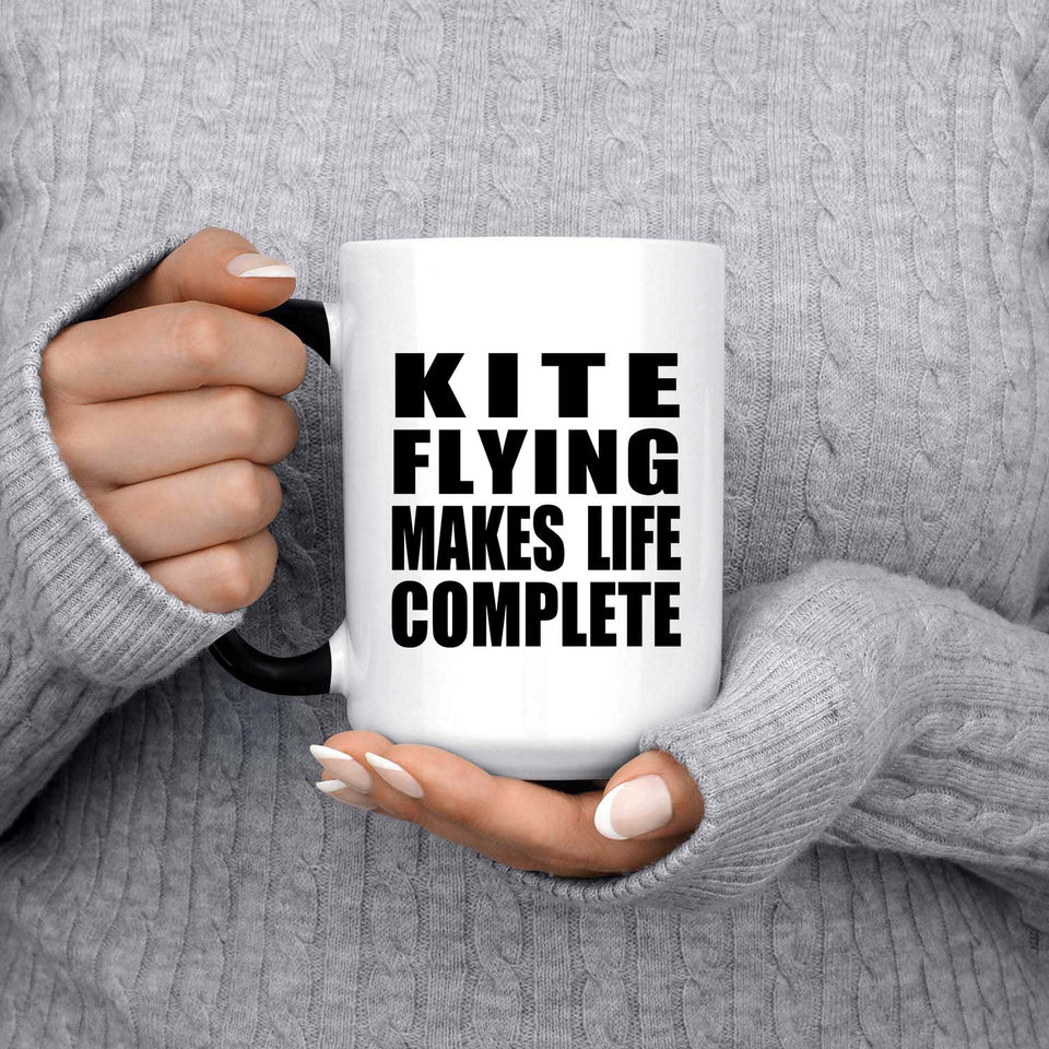 Kite Flying Makes Life Complete - 15oz Color Changing Mug