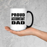Proud Accountant Dad - 15oz Color Changing Mug
