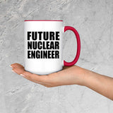 Future Nuclear Engineer - 15oz Accent Mug Red