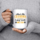 Ain't No Grandma Like The One I Got - 15oz Accent Mug Black