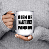 Glen Of Imaal Terrier Mom - 15oz Accent Mug Black