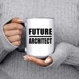 Future Architect - 15oz Accent Mug Black