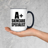 A+ Skincare Specialist - 15oz Accent Mug Black