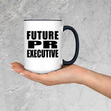 Future PR Executive - 15oz Accent Mug Black