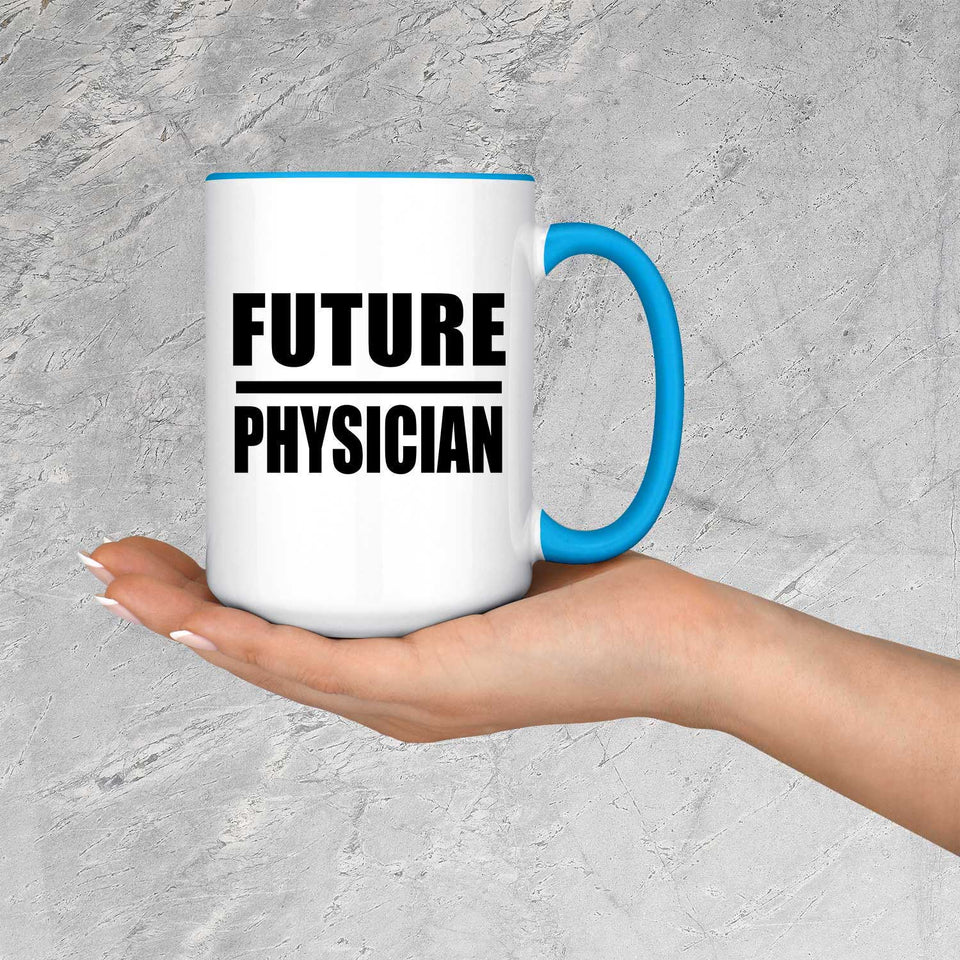 Future Physician - 15oz Accent Mug Blue
