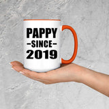 Pappy Since 2019 - 15oz Accent Mug Orange