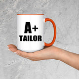 A+ Tailor - 15oz Accent Mug Orange