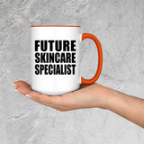 Future Skincare Specialist - 15oz Accent Mug Orange