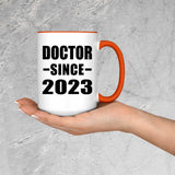 Doctor Since 2023 - 15oz Accent Mug Orange