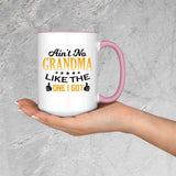Ain't No Grandma Like The One I Got - 15oz Accent Mug Pink