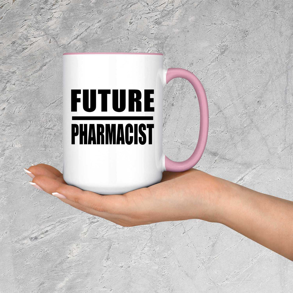 Future Pharmacist - 15oz Accent Mug Pink