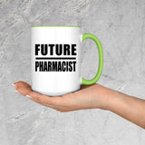 Future Pharmacist - 15oz Accent Mug Green