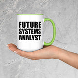 Future Systems Analyst - 15oz Accent Mug Green