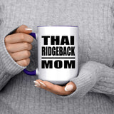 Thai Ridgeback Mom - 15oz Accent Mug Purple