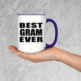 Best Gram Ever - 15oz Accent Mug Purple