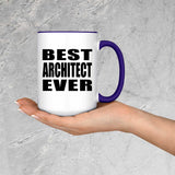 Best Architect Ever - 15oz Accent Mug Purple
