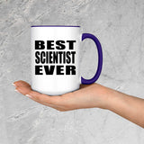 Best Scientist Ever - 15oz Accent Mug Purple
