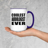 Coolest Audiologist Ever - 15oz Accent Mug Purple