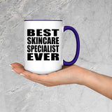 Best Skincare Specialist Ever - 15oz Accent Mug Purple