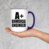 A+ Biomedical Engineer - 15oz Accent Mug Purple