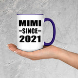 Mimi Since 2021 - 15oz Accent Mug Purple