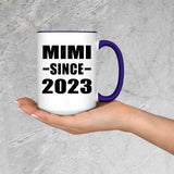 Mimi Since 2023 - 15oz Accent Mug Purple