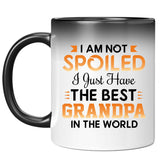 I Am Not Spoiled I Just Have The Best Grandpa In The World - 11 Oz Color Changing Mug