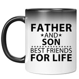 Father and Son, Best Friends For Life - 11 Oz Color Changing Mug