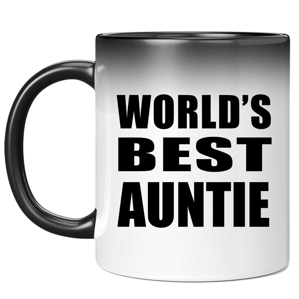 World's Best Auntie - 11 Oz Color Changing Mug