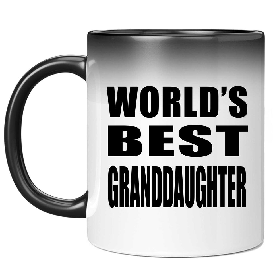 World's Best Granddaughter - 11 Oz Color Changing Mug