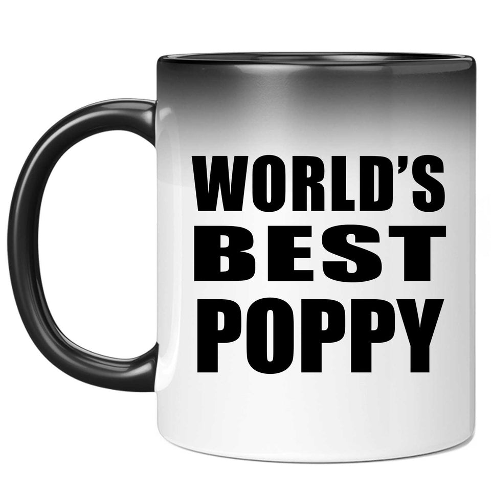 World's Best Poppy - 11 Oz Color Changing Mug