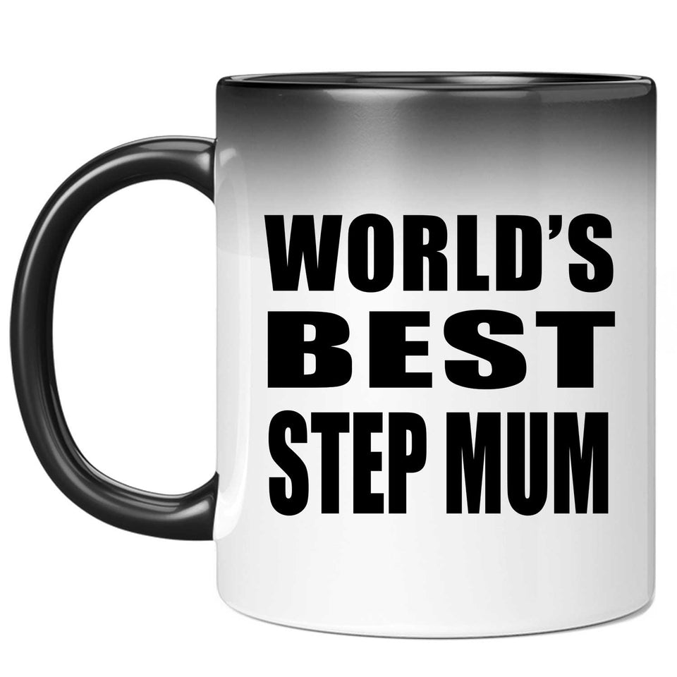 World's Best Step Mum - 11 Oz Color Changing Mug